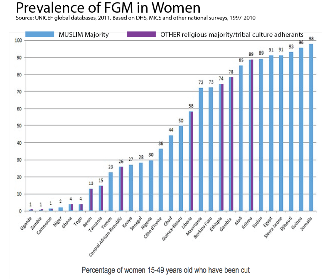 FGM women who have been cut