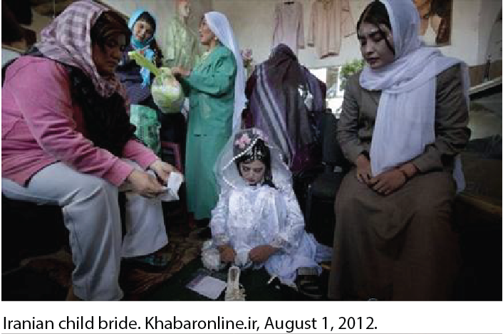 iranian child bride
