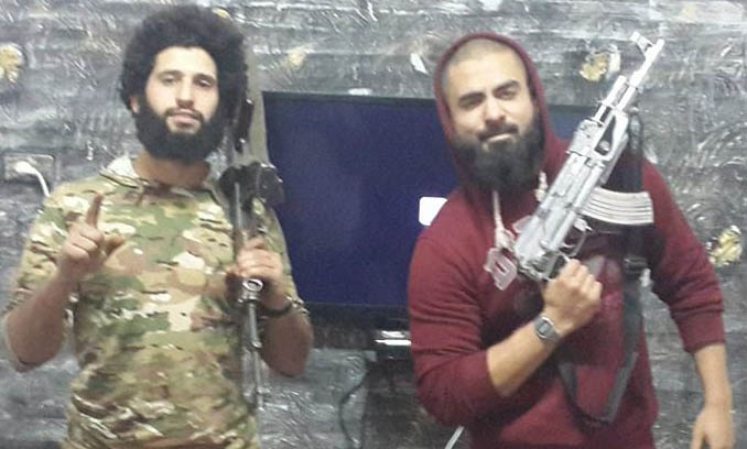 (Right) ROXBURGH Park university student, Suhan Rahman,is today unmasked as an Islamic "extremist" who is fighting in Syria and threatening to “spill blood” back in Australia. (News Report: Herald Sun)